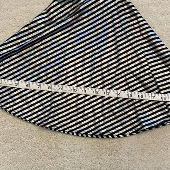 Groovy Striped Iridescent Bell Bottoms - Size S - Picture 7 of 7